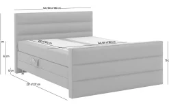 Boxspring Briljant Elite incl. voetbord