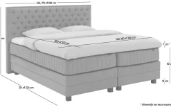 Boxspring compleet Nomade Archipel
