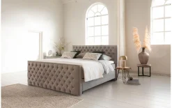 Boxspring Nomade Archipel stepping incl. voetbord