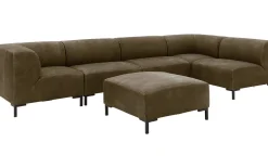 Ecksofa Marshall mit Hocker