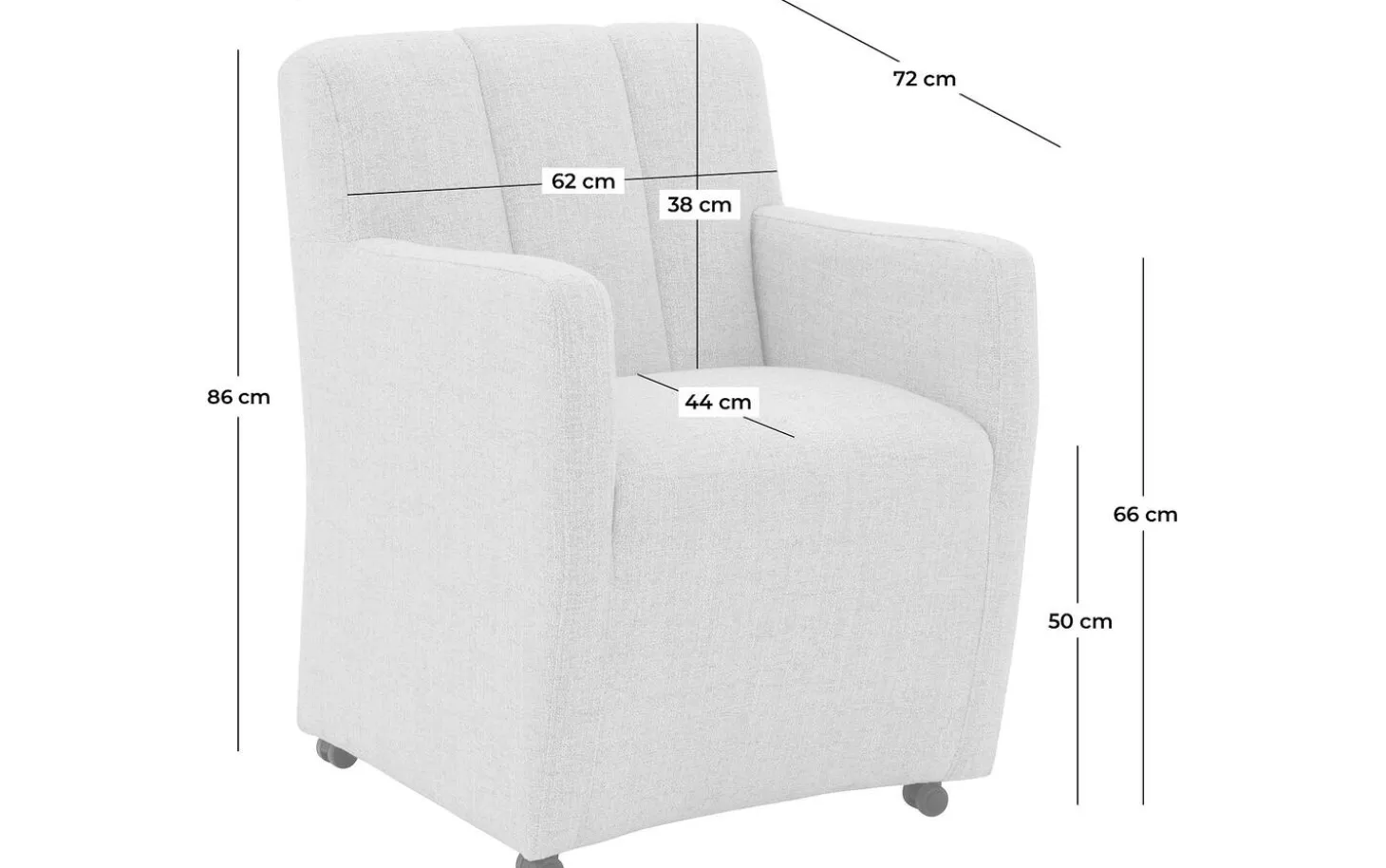 Eetkamerstoel Lewise