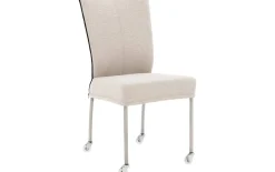 Esszimmerstuhl Funk - Edelstahl Beine