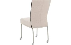 Esszimmerstuhl Funk - Edelstahl Beine