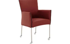 Esszimmerstuhl Funk - Edelstahl Beine