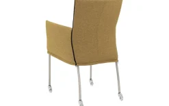 Esszimmerstuhl Funk - Edelstahl Beine