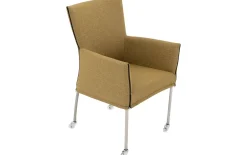 Esszimmerstuhl Funk - Edelstahl Beine