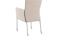 Esszimmerstuhl Funk - Edelstahl Beine