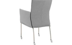 Esszimmerstuhl Funk - Edelstahl Beine