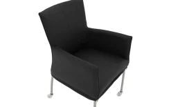 Esszimmerstuhl Funk - Edelstahl Beine