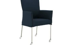 Esszimmerstuhl Funk - Edelstahl Beine