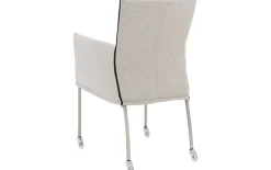 Esszimmerstuhl Funk - Edelstahl Beine