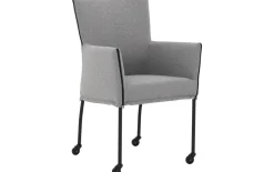 Esszimmerstuhl Funk - schwarze Beine