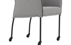 Esszimmerstuhl Funk - schwarze Beine