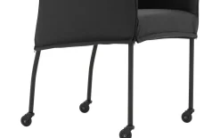 Esszimmerstuhl Funk - schwarze Beine