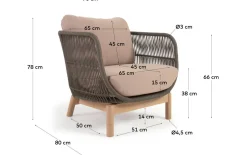 Fauteuil Catalina