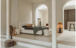 Gestoffeerd Bedframe Cloud