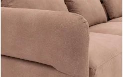 Hoekbank Aldin met verstelbare arm- en hoofdsteunen