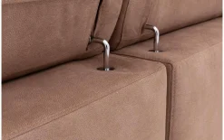 Hoekbank Aldin met verstelbare arm- en hoofdsteunen