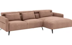 Hoekbank Aldin met verstelbare arm- en hoofdsteunen