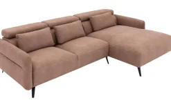 Hoekbank Aldin met verstelbare arm- en hoofdsteunen