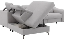 Hoekbank Elmer met relax en opbergruimte