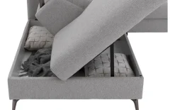 Hoekbank Elmer met relax en opbergruimte