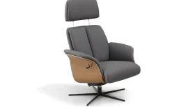 Relaxfauteuil Saranda met verstelbare hoofdsteun