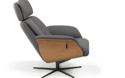 Relaxfauteuil Saranda met verstelbare hoofdsteun