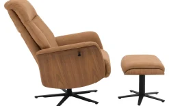 Relaxfauteuil Sassari inclusief hocker