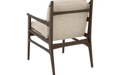 Stoel Alison met massief houten frame