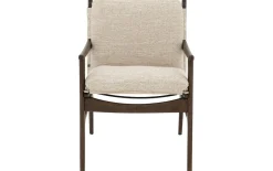 Stoel Alison met massief houten frame