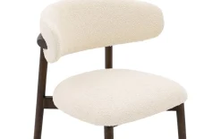 Stoel Diede met massief houten frame