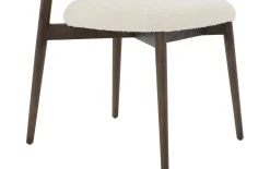 Stoel Diede met massief houten frame