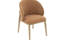 Stoel Diederik met massief houten frame