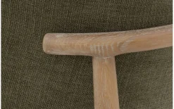 Stoel Diederik met massief houten frame