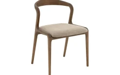 Stoel Laura met massief houten frame