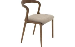 Stoel Laura met massief houten frame