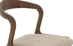 Stoel Laura met massief houten frame